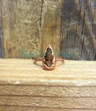 Smokey Quartz Electroformed ring