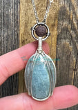 Aquamarine necklaces