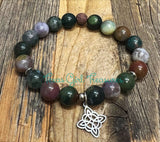 Agate stretch diffuser bracelets - Indian