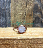 Moonstone rings