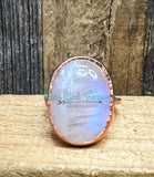 Moonstone rings