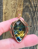 Labradorite Faceted Necklaces