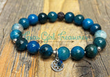 Apatite stretch diffuser bracelet