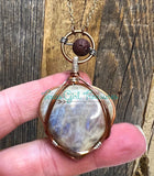 Belomorite Diffuser Necklaces in Copper