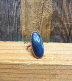 Labradorite Electroformed rings