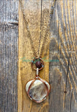 Belomorite Diffuser Necklaces in Copper