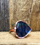 Labradorite Electroformed rings