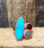 Turquoise rings