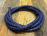 Oval hook clasp leather bracelet - Pick your leather