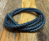 Oval hook clasp leather bracelet - Pick your leather