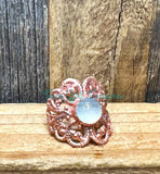 Chalcedony ring