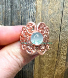 Chalcedony ring