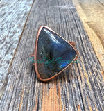 Labradorite Electroformed rings