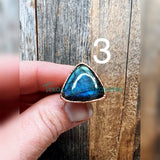 Labradorite Electroformed rings