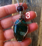 Jasper diffuser necklaces - Imperial, Ocean, Rainforest