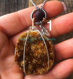 Citrine diffuser necklace