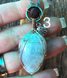 Moonstone Diffuser necklaces