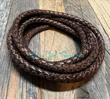 Marine clasp leather bracelet - Pick your Leather