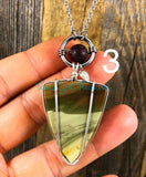 Agate diffuser necklaces - Honey, Green, Crazy Lace