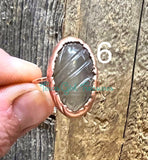 Moonstone rings
