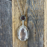 Rose Quartz Diffuser Necklace