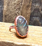 Moonstone rings