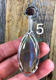 Belomorite Diffuser Necklaces in Silver