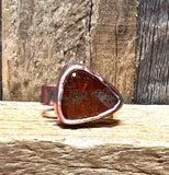 Sunstone Electroformed Rings