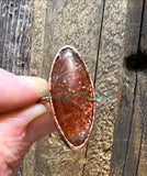 Sunstone Electroformed Rings