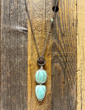 Amazonite diffuser necklaces