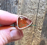 Sunstone Electroformed Rings