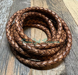Marine clasp leather bracelet - Pick your Leather