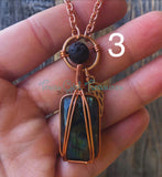Labradorite Rectangular necklaces
