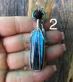 Labradorite Rectangular necklaces