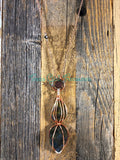 Double Labradorite Diffuser Necklaces