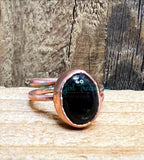 Diopside rings