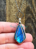 Labradorite Unique Shaped necklaces