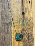 Labradorite Rectangular necklaces