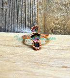 Watermelon Tourmaline rings
