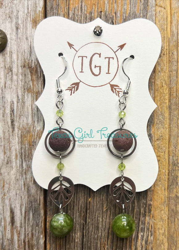 Jade Diffuser Earrings