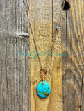 Turquoise diffuser necklaces