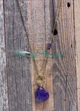 Amethyst necklaces