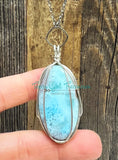 Larimar Diffuser necklace