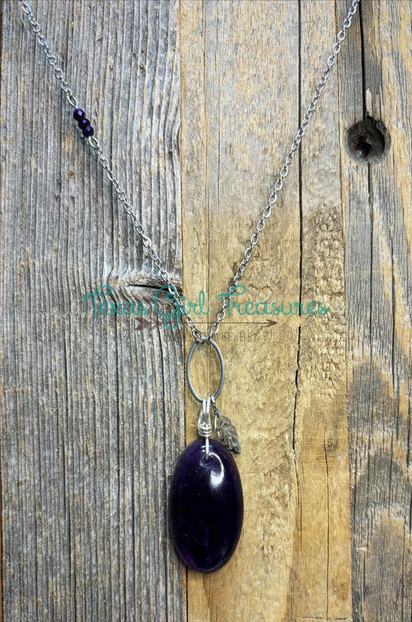Amethyst necklaces