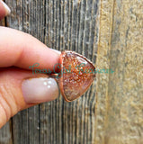 Sunstone Electroformed Rings