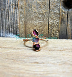 Watermelon Tourmaline rings