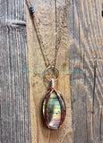 Labradorite Oval Diffuser Necklaces