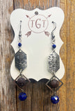 Lapis Diffuser Earrings