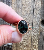 Diopside rings