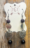 Obsidian Diffuser Earrings